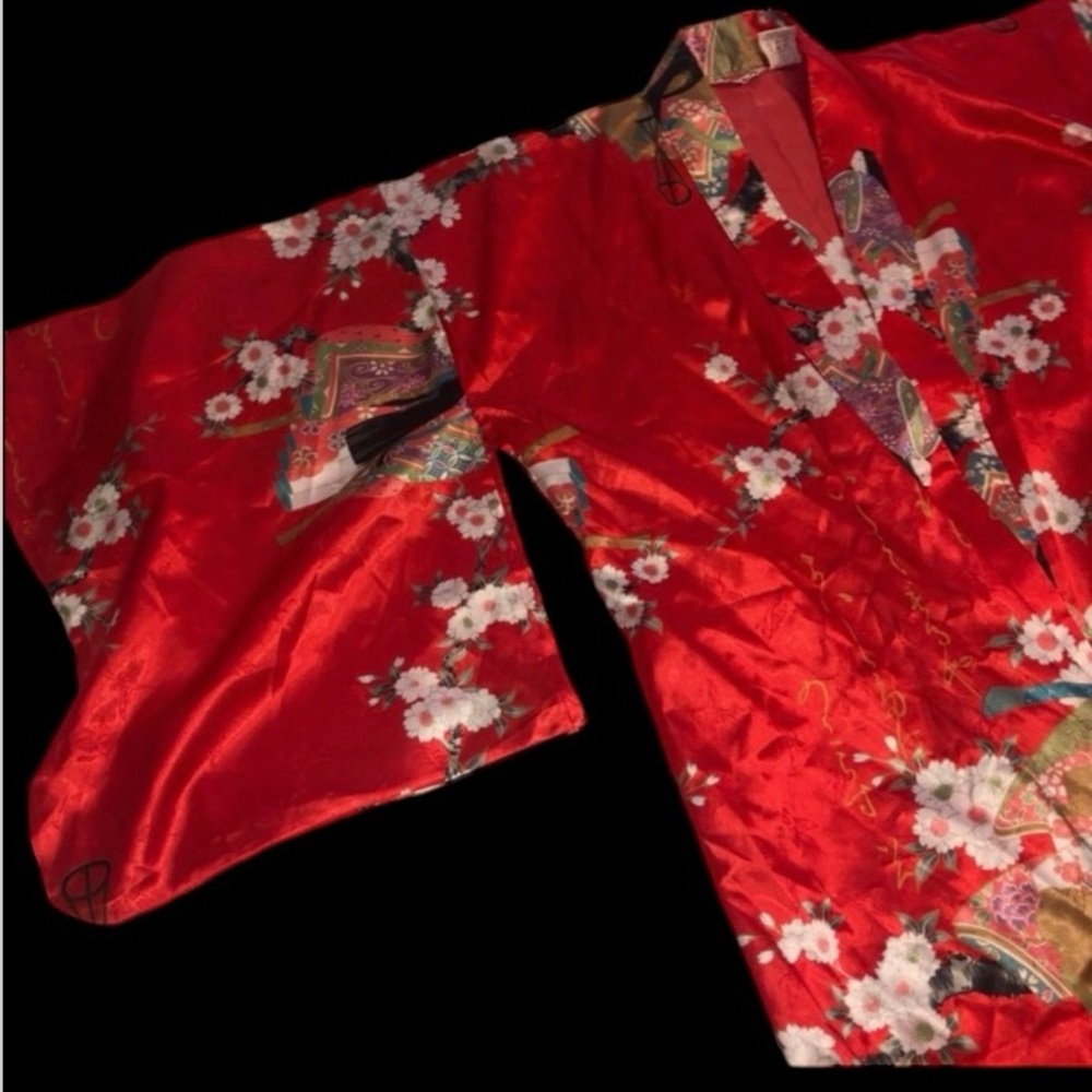 AUTHENTIC Juguemm Yukata Geisha Kimono NWOT